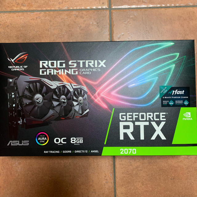 ASUS RTX2070 ROG STRIX GAMING OC 8GB