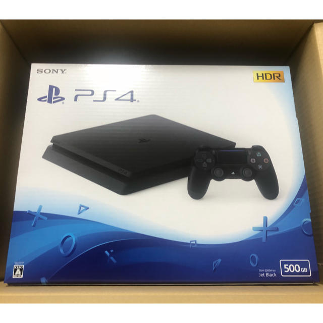 【新品】PlayStation 4 ジェット・ブラック 500GB