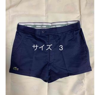 ラコステ(LACOSTE)の未使用  ラコステ   ショートパンツ    メンズ　ネイビー   ②(ショートパンツ)