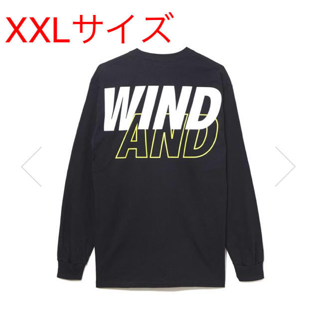 Ron Herman(ロンハーマン)のWIND AND SEA  LONG SLEEVE CUT  BLACK メンズのトップス(Tシャツ/カットソー(七分/長袖))の商品写真