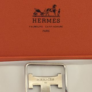 Hermes - HERMES エルメス マネークリップ コンスタンス Hモチーフの