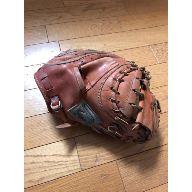 久保田スラッガー(クボタスラッガー)の人気 久保田スラッガー Slugger キャッチャーミット 軟式 中古 スポーツ/アウトドアの野球(グローブ)の商品写真