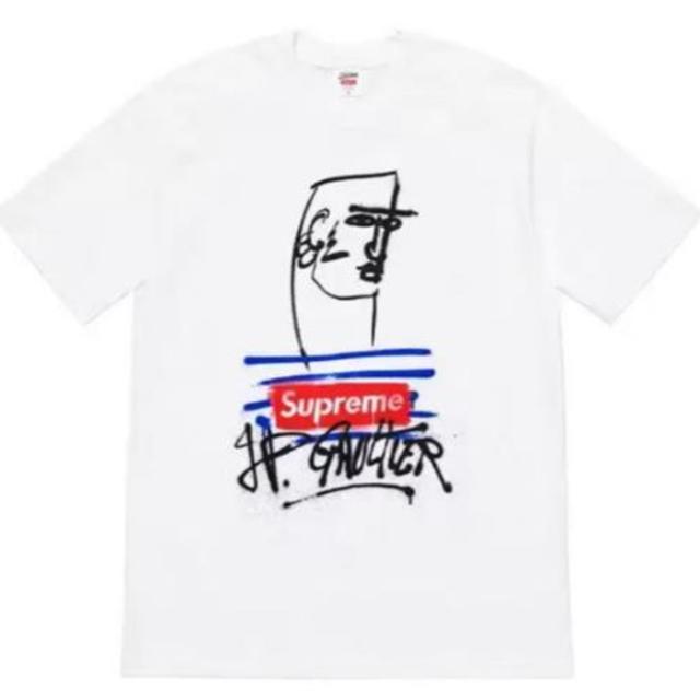 White白送料込み！ Lサイズ Supreme Gaultier Tee