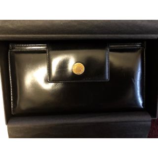 ブルガリ(BVLGARI)の BVLGARI  長財布  黒エナメル  (財布)