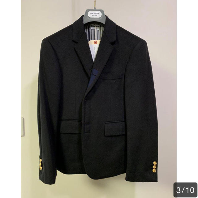 THOM BROWNE - トムブラウン カシミア 金ボタン ジャケット国内正規