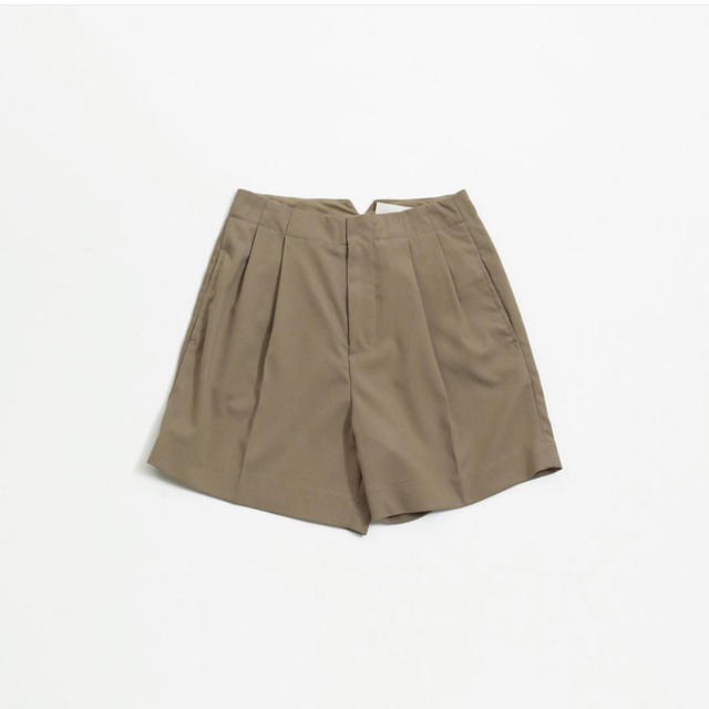 レディースHighwaist Tuck Halfpants