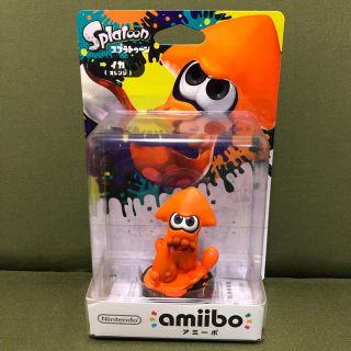 ※※だいきち様専用※※ スプラトゥーン アミーボ amiibo イカ【オレンジ】(ゲームキャラクター)