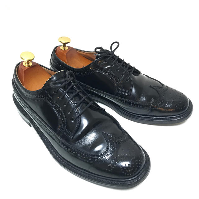 REGAL(リーガル)のリーガル ブラック ウィングチップ 24.5cm  メンズの靴/シューズ(ドレス/ビジネス)の商品写真