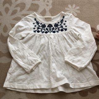 ブランシェス(Branshes)の刺繍 チュニック(Tシャツ/カットソー)