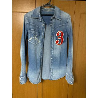 ウノピゥウノウグァーレトレ(1piu1uguale3)の1PIU1UGUALE3 No.3 western denim shirt(Gジャン/デニムジャケット)