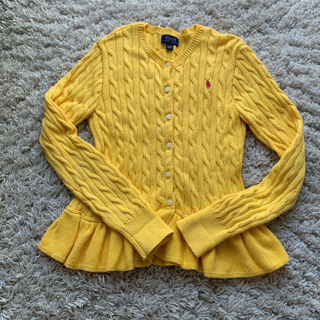 Ralph Lauren(ラルフローレン)のラルフローレン  カーディガン キッズ/ベビー/マタニティのキッズ服女の子用(90cm~)(カーディガン)の商品写真