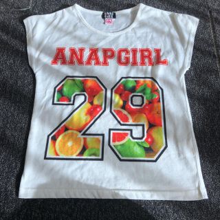 アナップ(ANAP)の美品☆ANAP XS(Tシャツ/カットソー)