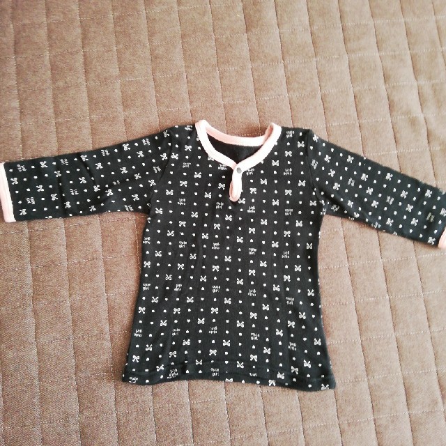 Nishiki Baby(ニシキベビー)のロンT  90㎝ キッズ/ベビー/マタニティのキッズ服女の子用(90cm~)(Tシャツ/カットソー)の商品写真