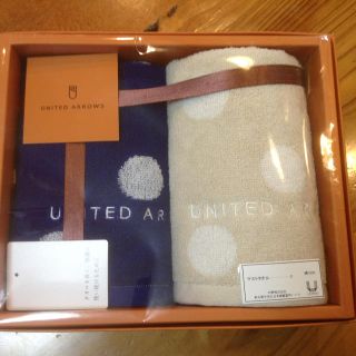 ユナイテッドアローズ(UNITED ARROWS)のUNITED ARROWS ハンドタオル(タオル/バス用品)