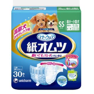 ユニチャーム(Unicharm)のみらい様専用！！！ユニチャーム★紙オムツ210枚★SSサイズ★(犬)