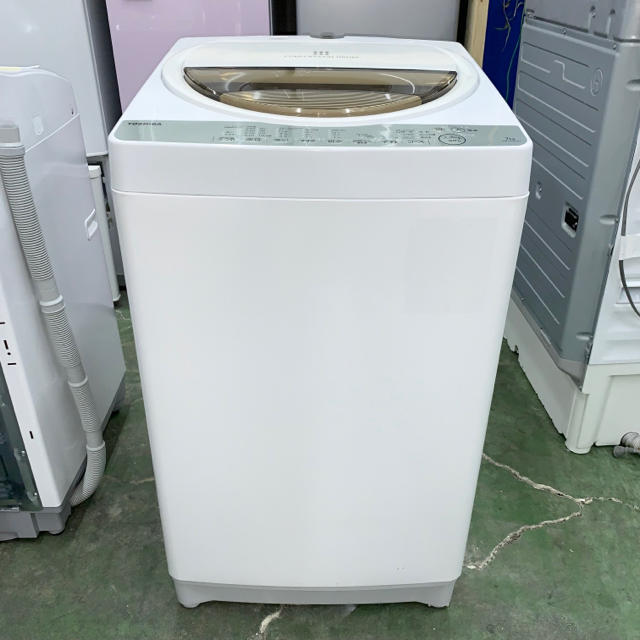 ⭐︎TOSHIBA⭐︎全自動洗濯機 2017年 7kg 美品 大阪市近郊配送無料