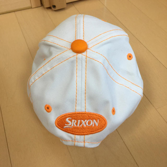 Srixon(スリクソン)の売約済#SRIXON＊ゴルフキャップ オレンジ スポーツ/アウトドアのゴルフ(ウエア)の商品写真