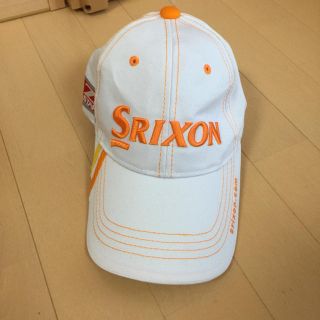 スリクソン(Srixon)の売約済#SRIXON＊ゴルフキャップ オレンジ(ウエア)