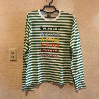 ディーゼル(DIESEL)のA-STYLE アースタイル イタリア ボーダー ロンT XL(Tシャツ/カットソー(七分/長袖))