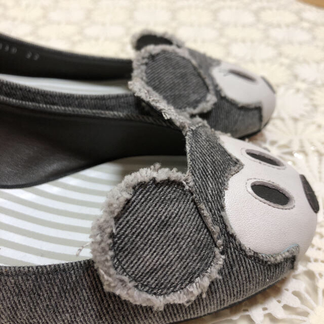 Disney(ディズニー)のミッキー&ミニー♡フラットシューズ レディースの靴/シューズ(バレエシューズ)の商品写真