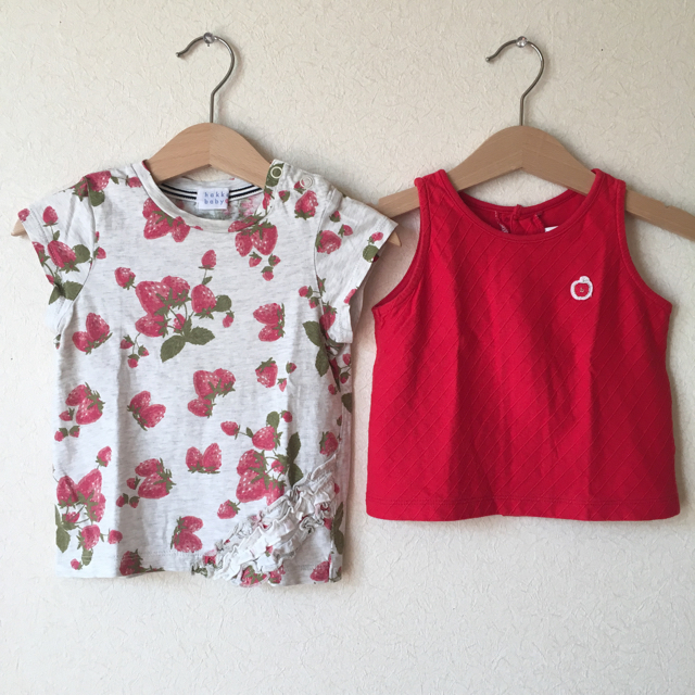 hakka baby(ハッカベビー)のhakka baby H&M 他 4枚セット☆80 キッズ/ベビー/マタニティのベビー服(~85cm)(ワンピース)の商品写真