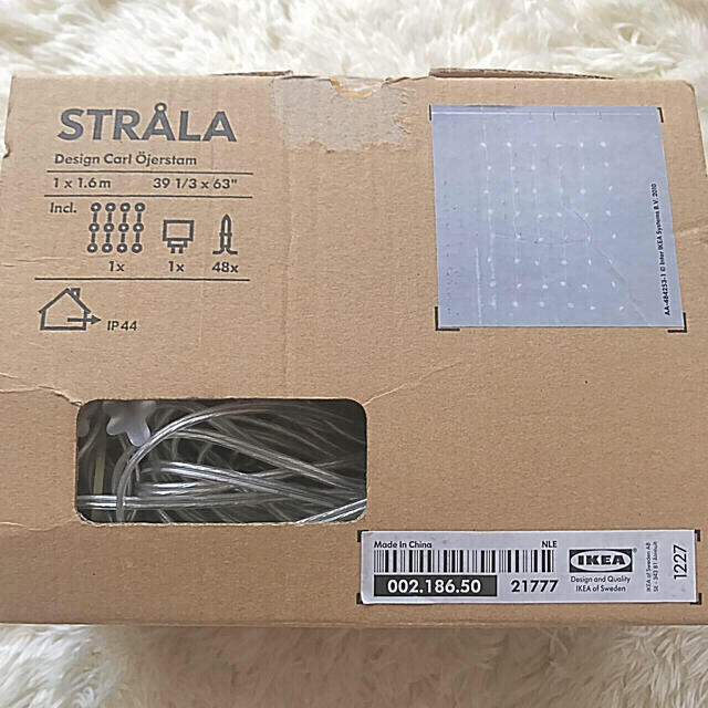 IKEA(イケア)のIKEA 電飾ライト(STRALA) LED照明  ハンドメイドのインテリア/家具(インテリア雑貨)の商品写真