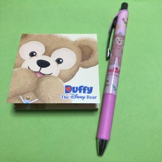 ダッフィー(ダッフィー)の〈新品未使用〉Duffy メモ ShellieMay ボールペン(ノート/メモ帳/ふせん)