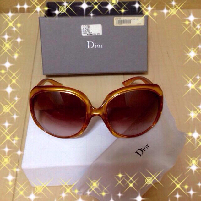 Dior(ディオール)の本物 美品 ディオールサングラス あゆ レディースのファッション小物(サングラス/メガネ)の商品写真