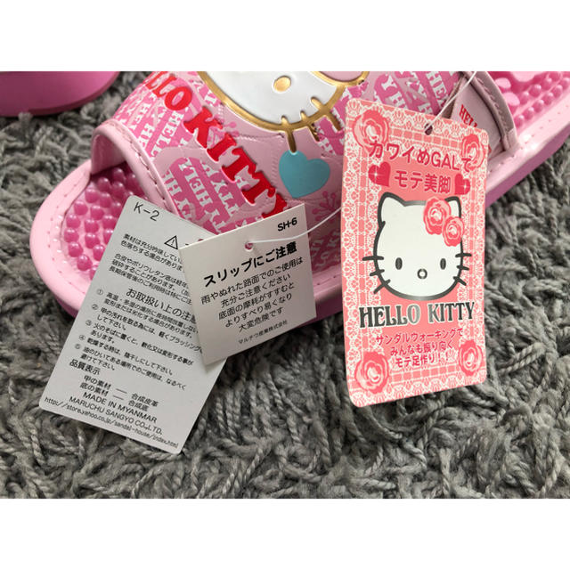 ハローキティ(ハローキティ)の◆ Sanrio サンリオ ハローキティ 健康サンダル ピンク ピンク M ◆ レディースの靴/シューズ(サンダル)の商品写真