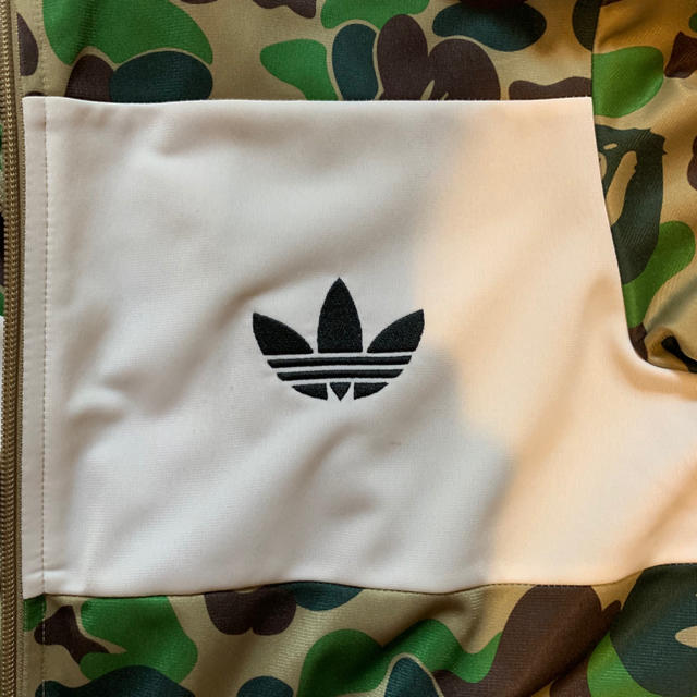 A BATHING APE(アベイシングエイプ)のBAPE adidas 初期コラボジャージ サイズL メンズのトップス(ジャージ)の商品写真