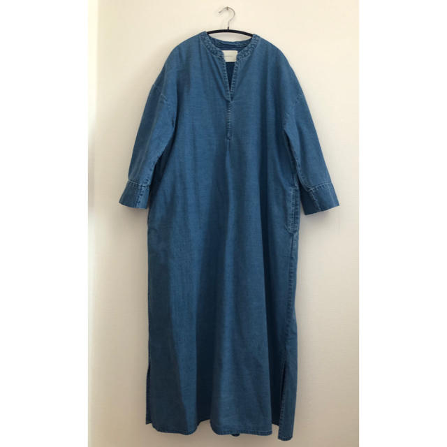 argue denim caftan dress 2