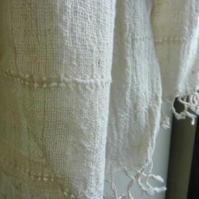 ぽろ様　手織り　スカーフ2点 レディースのファッション小物(マフラー/ショール)の商品写真