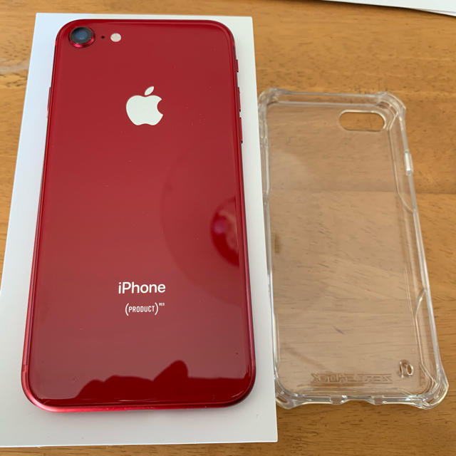 【美品】iphone8 64GB RED赤 SIMフリー iOS11.4