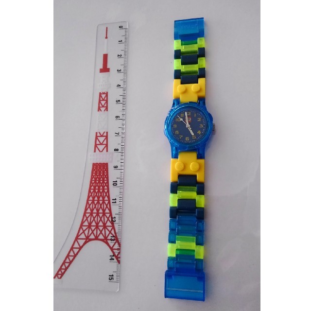 Lego(レゴ)のレゴ腕時計☆ キッズ/ベビー/マタニティのこども用ファッション小物(腕時計)の商品写真