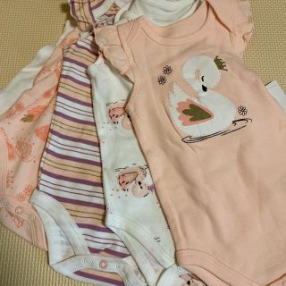 ケイトスペードニューヨーク(kate spade new york)のロジーポープ rosie pope baby ボディ肌着 ロンパース 9M(肌着/下着)