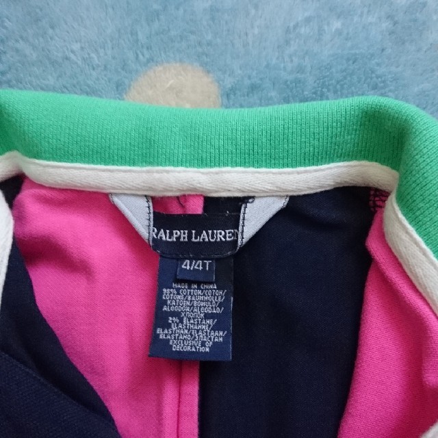 POLO RALPH LAUREN(ポロラルフローレン)のRALPH LAUREN 半袖ポロシャツ キッズ/ベビー/マタニティのキッズ服女の子用(90cm~)(Tシャツ/カットソー)の商品写真