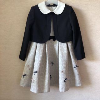 petit main - プティマイン フォーマル ワンピース ジャケット 120の