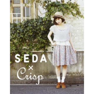 クリスプ(Crisp)のクリスプ 花柄ワンピース＆シフォントップス(ひざ丈ワンピース)