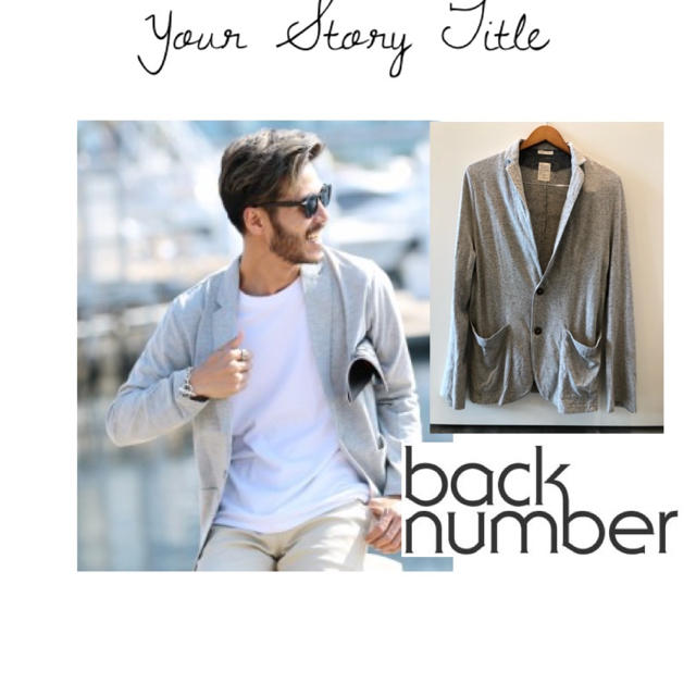 BACK NUMBER(バックナンバー)のBack Number バックナンバー  メンズ ジャケット L 春夏秋用 メンズのトップス(カーディガン)の商品写真