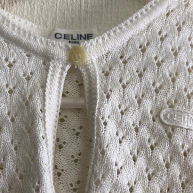 celine(セリーヌ)の美品！セリーヌカーディガン90 キッズ/ベビー/マタニティのキッズ服女の子用(90cm~)(カーディガン)の商品写真