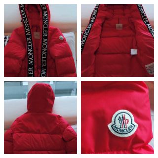 最終売価！希少！！！新品サイズ0 Moncler MONTCLAR モンクラー赤