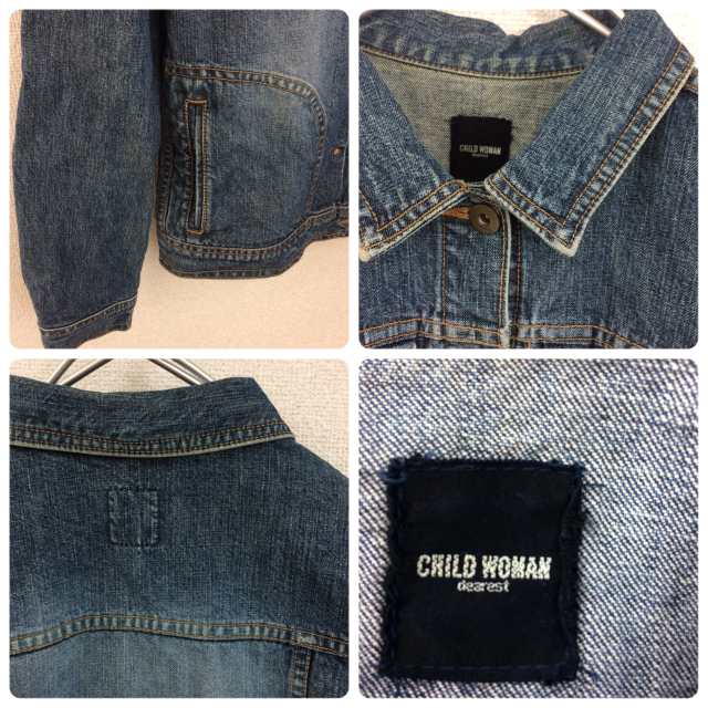 CHILD WOMAN(チャイルドウーマン)のCHILD WOMAN Gジャン 日本製 メンズのジャケット/アウター(Gジャン/デニムジャケット)の商品写真