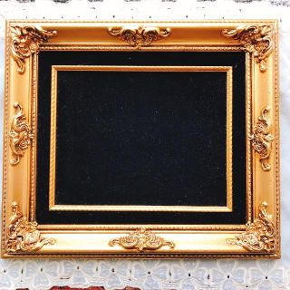 アンティーク立体額2個 デコパージュ用(絵画額縁)