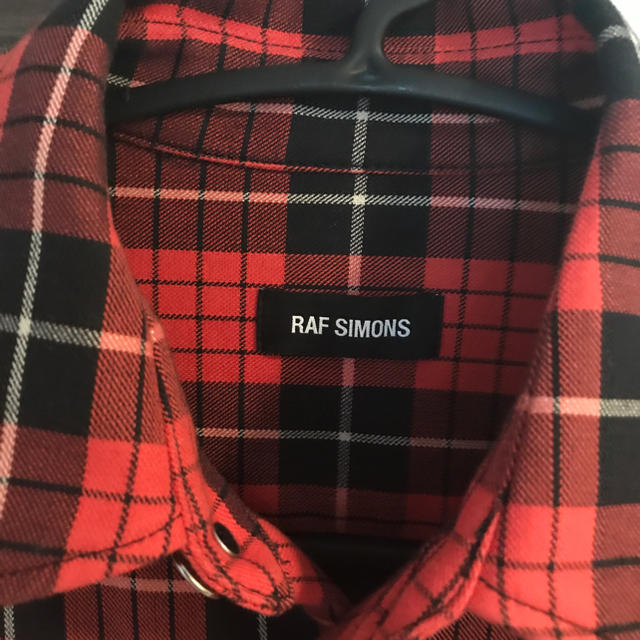 RAF SIMONS(ラフシモンズ)のラフシモンズチェックシャツ三代目 メンズのトップス(シャツ)の商品写真