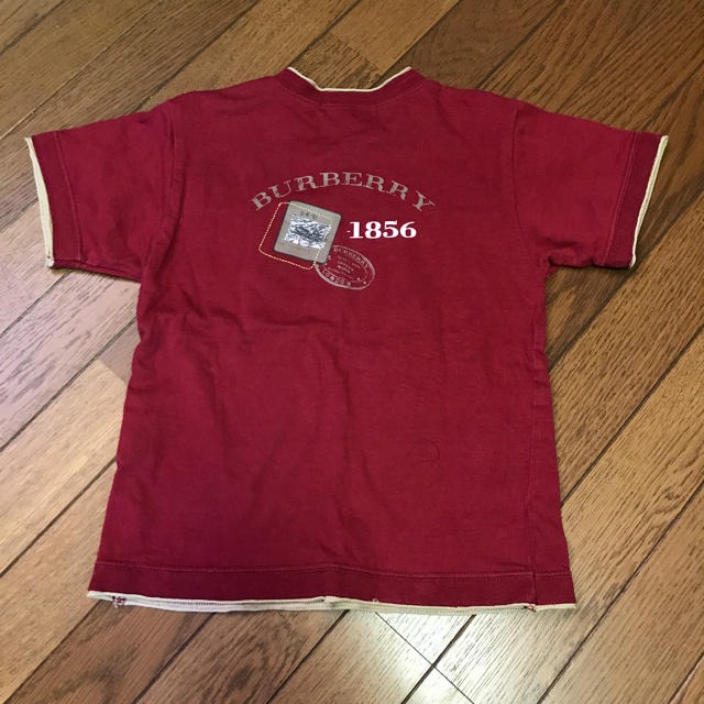 BURBERRY(バーバリー)のバーバリー C.W.F. tシャツ 3  赤 レッド キッズ/ベビー/マタニティのキッズ服男の子用(90cm~)(Tシャツ/カットソー)の商品写真