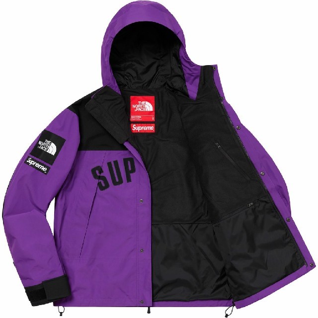 Supreme(シュプリーム)のThe North Face Arc Logo Mountain parka 紫 メンズのジャケット/アウター(マウンテンパーカー)の商品写真