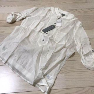 ジースター(G-STAR RAW)のJ228 ジースターロゥ シルク混 ブラウス シャツ s(シャツ/ブラウス(半袖/袖なし))