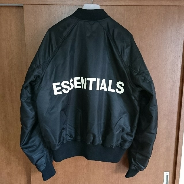 ESSENTIALS fog fear of god ボンバージャケット ma1