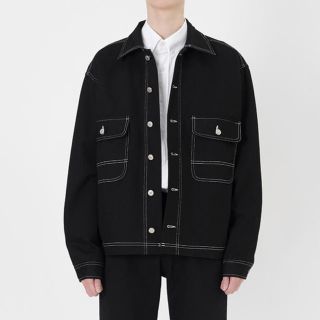 ラフシモンズ(RAF SIMONS)のhififnk ステッチジャケット(Gジャン/デニムジャケット)