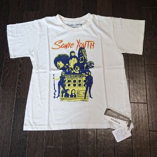 ムルーア(MURUA)のMURUA SONIC YOUTH コラボ Tシャツ ホワイト 新品タグ付き(Tシャツ(半袖/袖なし))